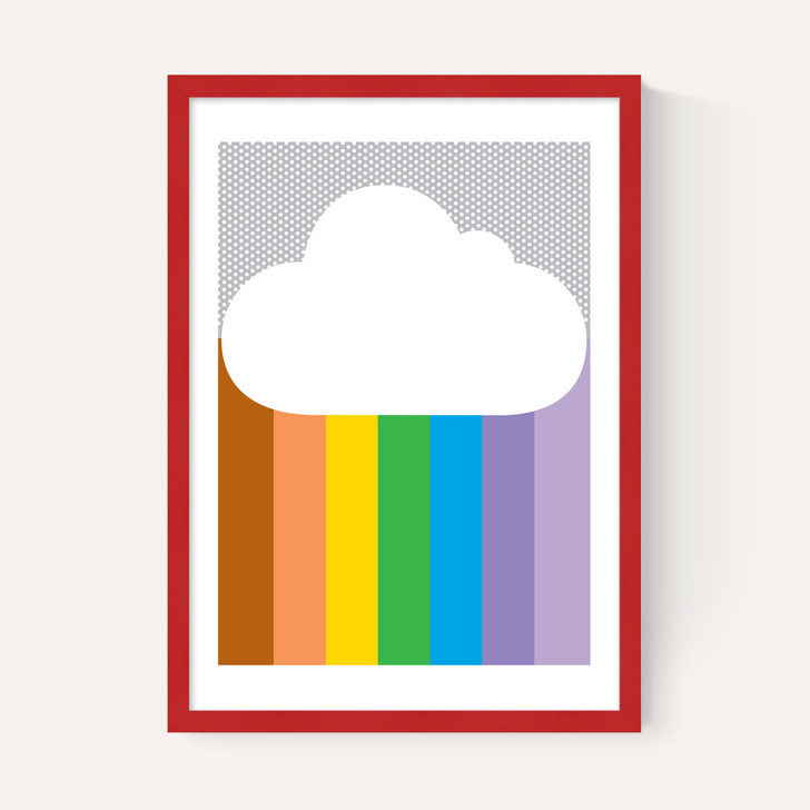 Rainbow Cloud by Dicky Bird