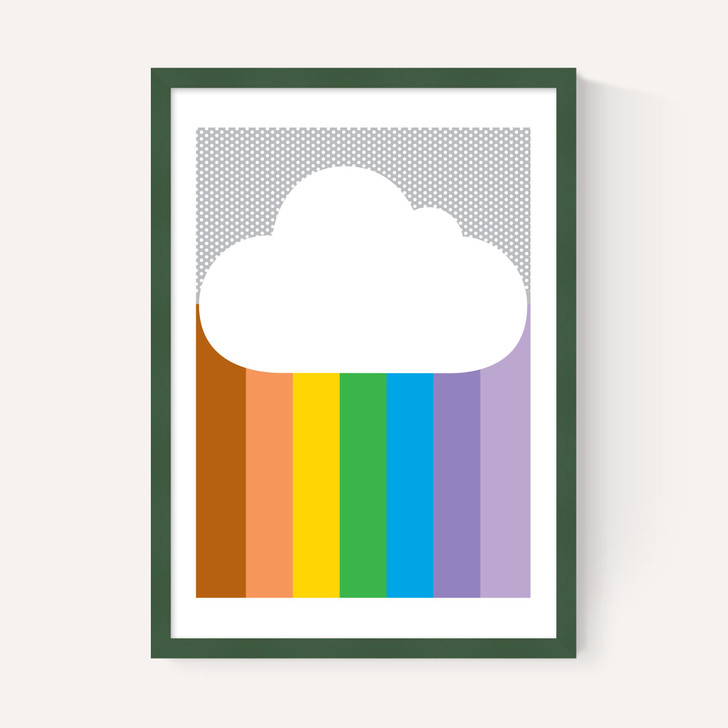 Rainbow Cloud by Dicky Bird