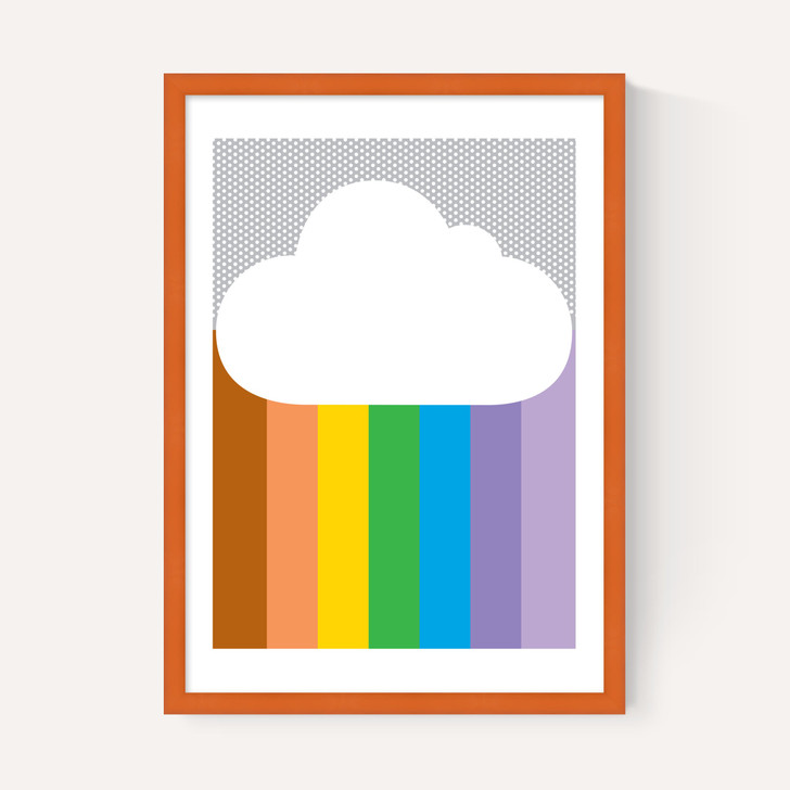 Rainbow Cloud by Dicky Bird