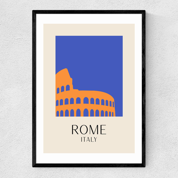Rome by Inoui Narrow Black Frame Rome by Inoui Narrow Black Frame