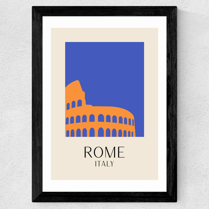Rome by Inoui Wide Black Frame Rome by Inoui Wide Black Frame
