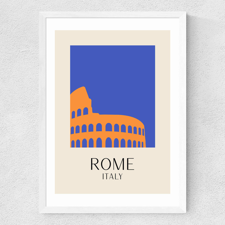 Rome by Inoui Medium White Frame Rome by Inoui Medium White Frame