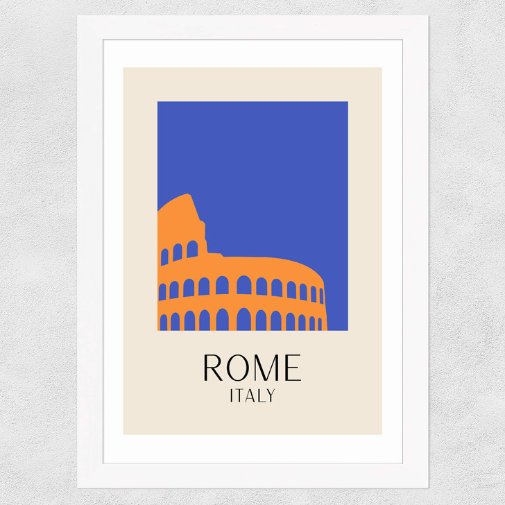 Rome by Inoui Wide White Frame Rome by Inoui Wide White Frame