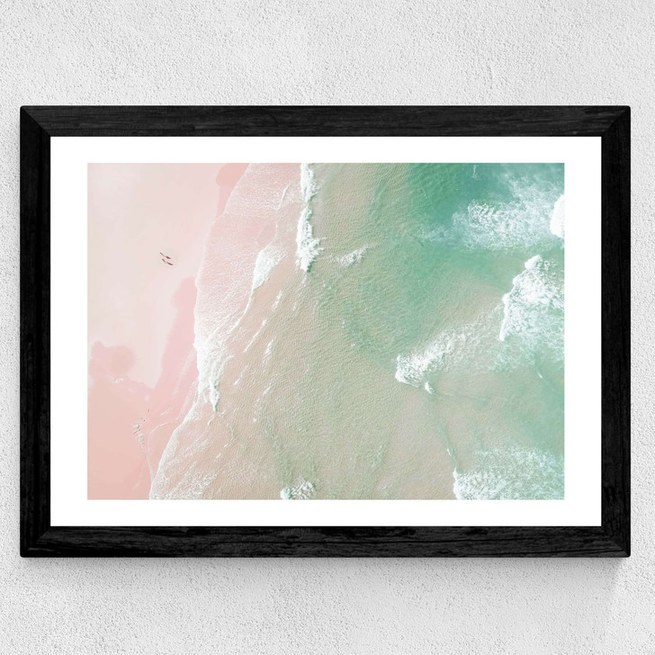 Ocean Walk Wide Black Frame