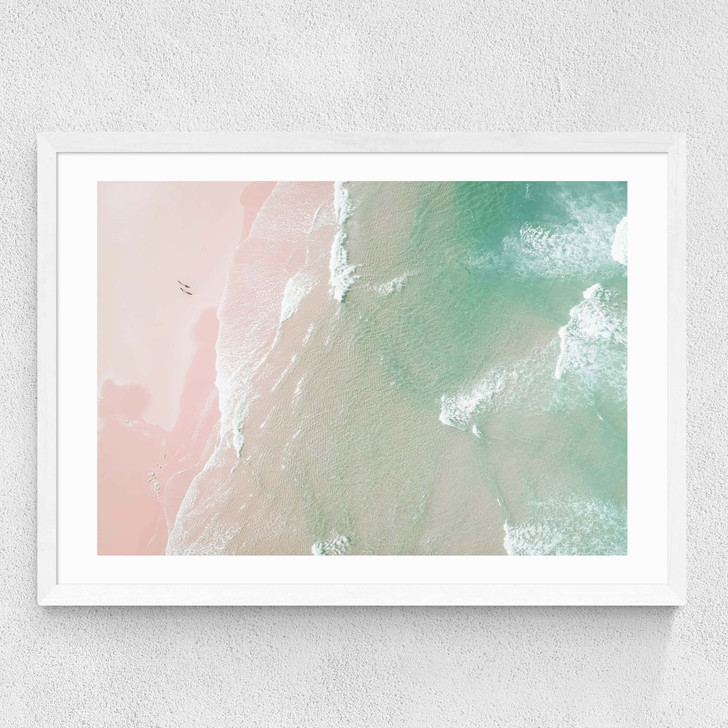Ocean Walk Medium White Frame
