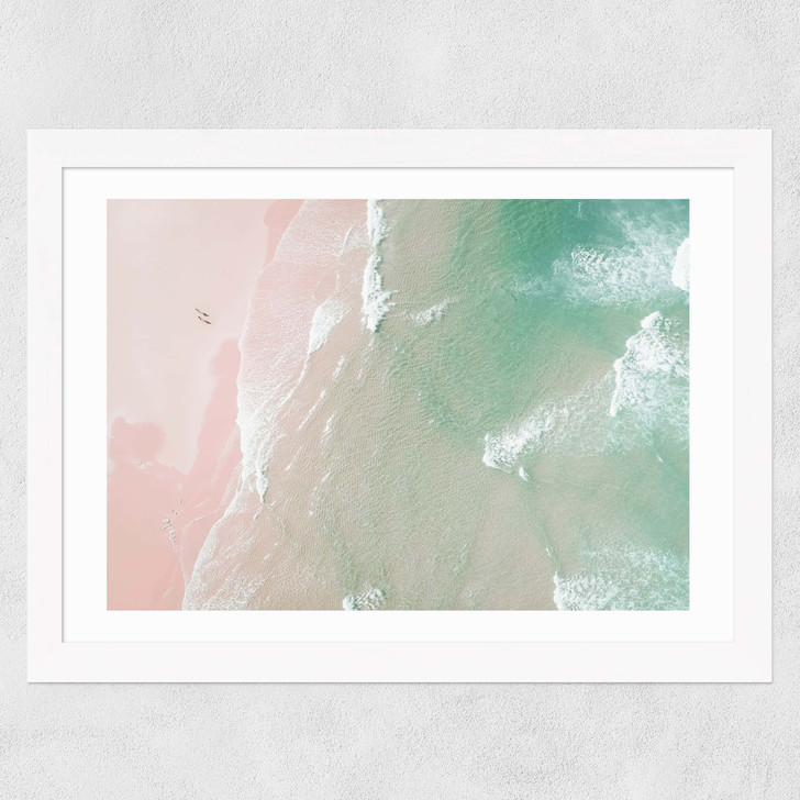 Ocean Walk Wide White Frame