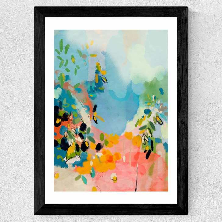 Olivier Avec Jardin Wide Black Frame Olivier Avec Jardin Wide Black Frame