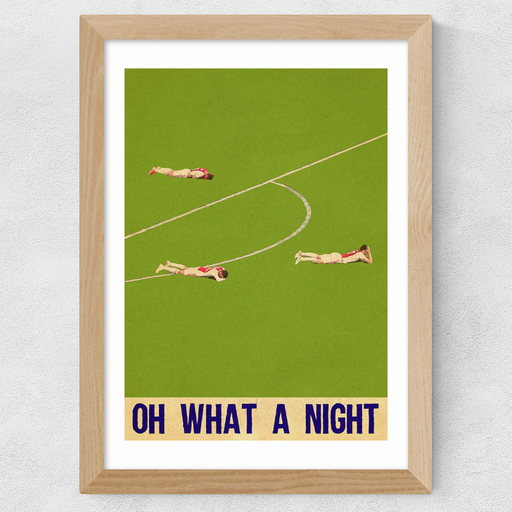 Tottenham Hotspur Vs Ajax Wide Oak Frame Tottenham Hotspur Vs Ajax Wide Oak Frame