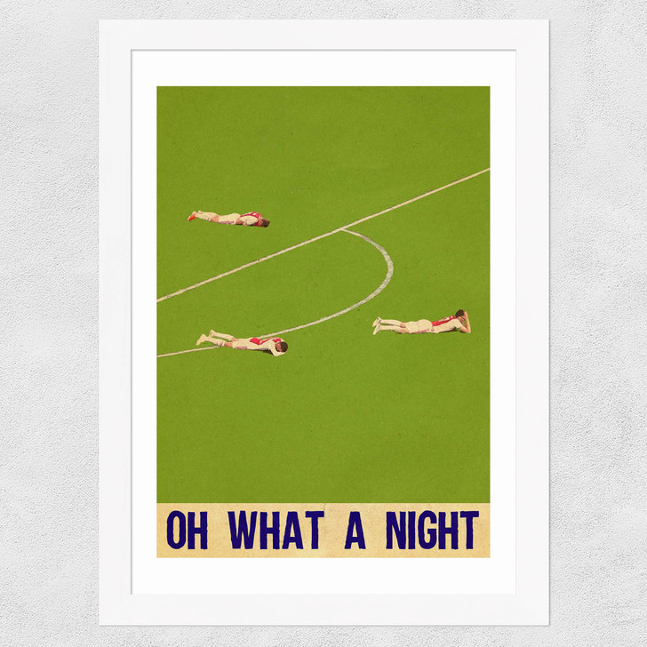 Tottenham Hotspur Vs Ajax Wide White Frame Tottenham Hotspur Vs Ajax Wide White Frame