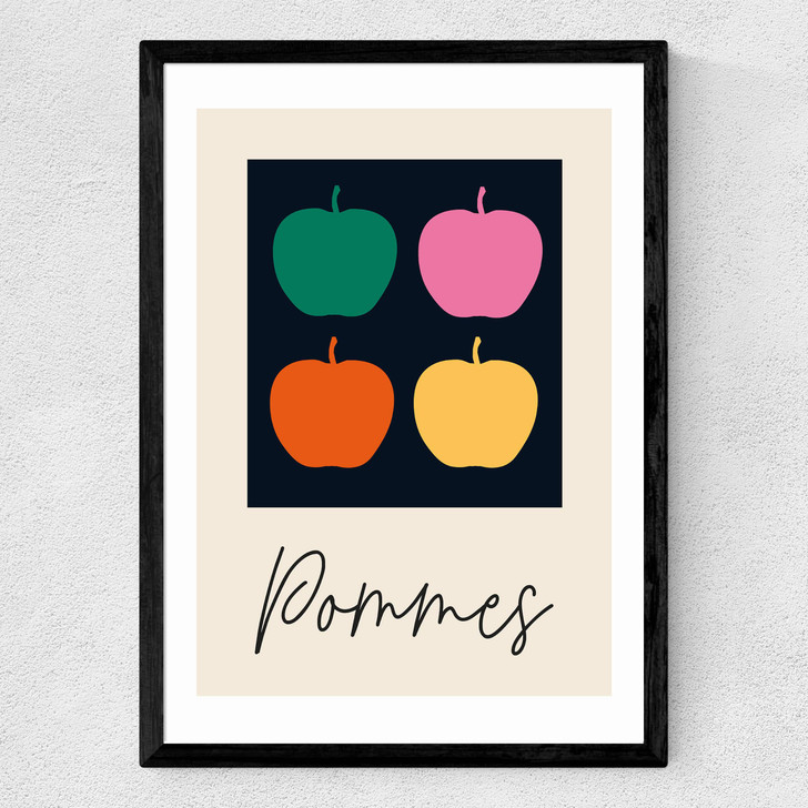 Pommes Medium Black Frame Pommes Medium Black Frame