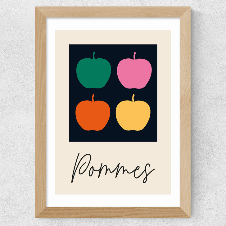 Pommes Wide Oak Frame