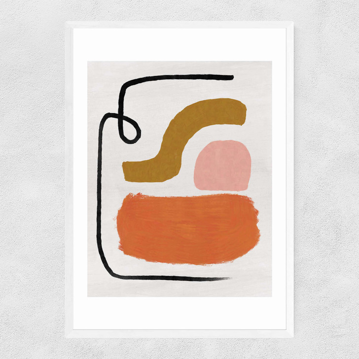 Simple by Dan Hobday Narrow White Frame Simple by Dan Hobday Narrow White Frame