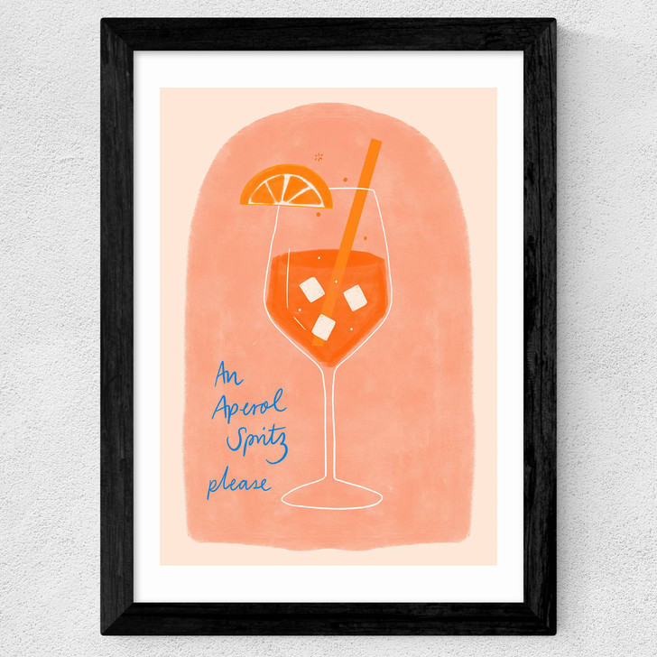 Aperol Wide Black Frame Aperol Wide Black Frame