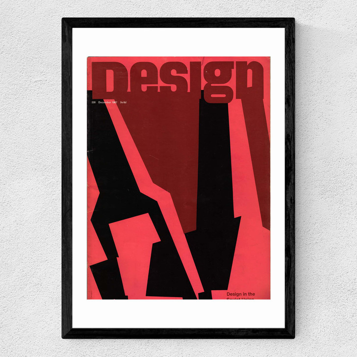 Bold, 1967, Design Magazine Medium Black Frame