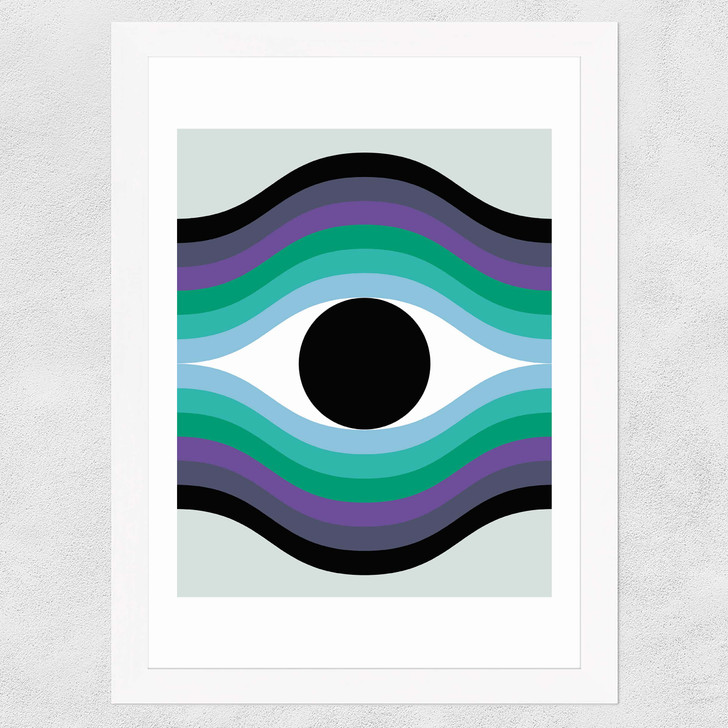 Beholder Wide White Frame