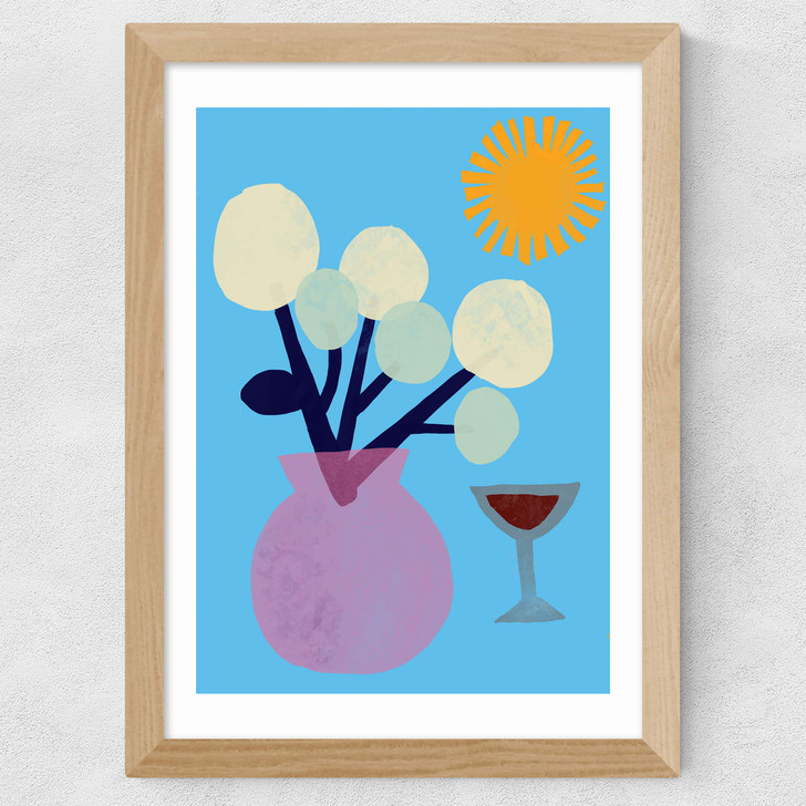 Vase and Wine Glass