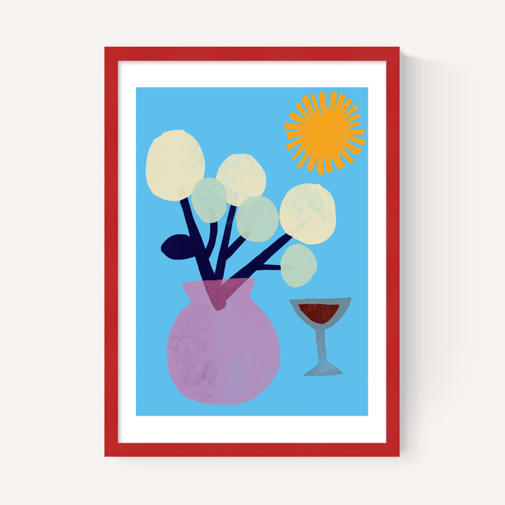Vase and Wine Glass