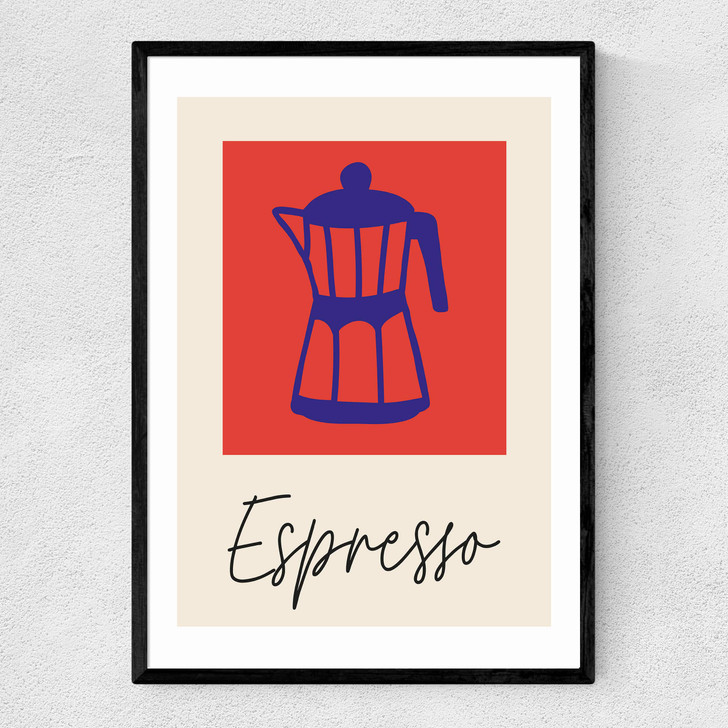 Espresso Narrow Black Frame Espresso Narrow Black Frame