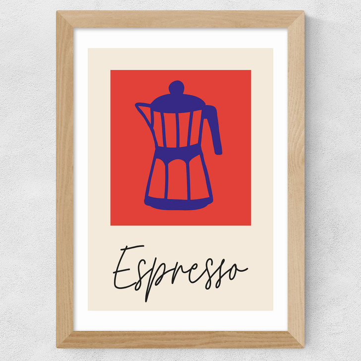 Espresso Wide Oak Frame Espresso Wide Oak Frame