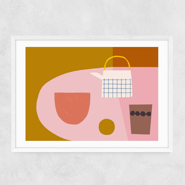 Counter III Narrow White Frame Counter III Narrow White Frame