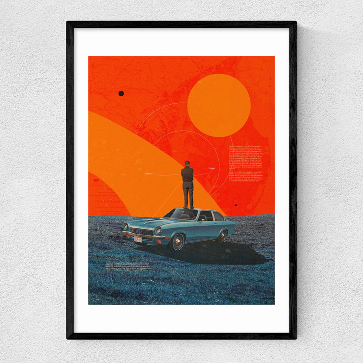 Failure as an Option Narrow Black Frame