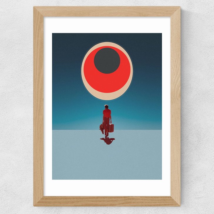 As a Child I was a Misfit Wide Oak Frame As a Child I was a Misfit Wide Oak Frame