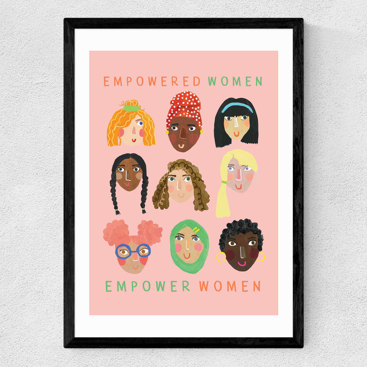 Empowered Women Medium Black Frame