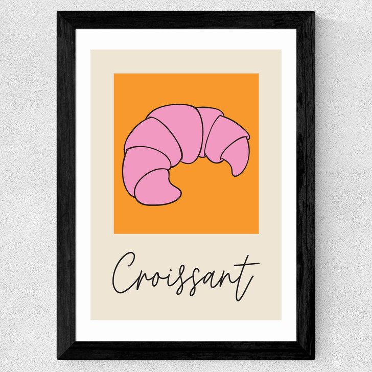 Croissant by Inoui Wide Black Frame Croissant by Inoui Wide Black Frame
