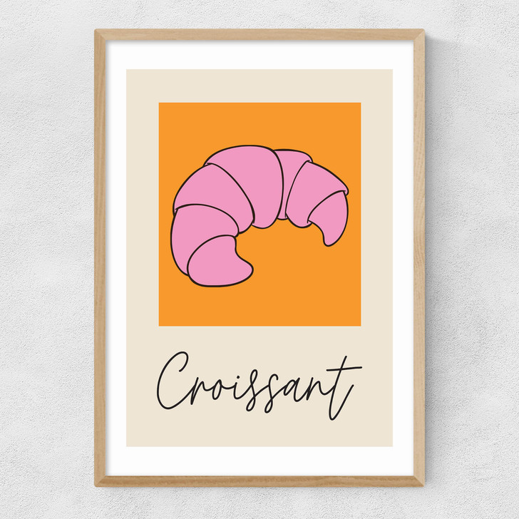 Croissant by Inoui Narrow Oak Frame Croissant by Inoui Narrow Oak Frame