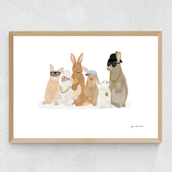 Rabbit Hip Hop Medium Oak Frame Rabbit Hip Hop Medium Oak Frame