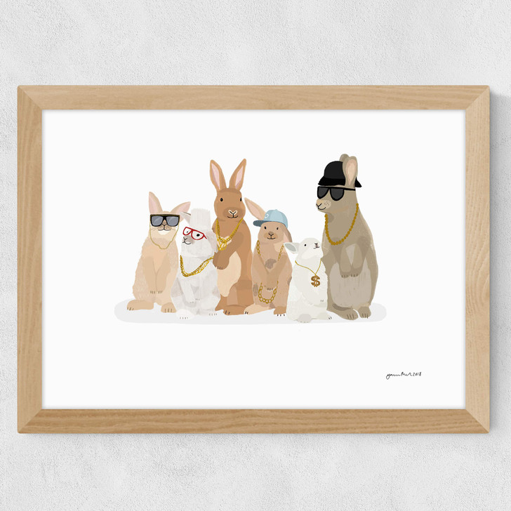 Rabbit Hip Hop Wide Oak Frame Rabbit Hip Hop Wide Oak Frame