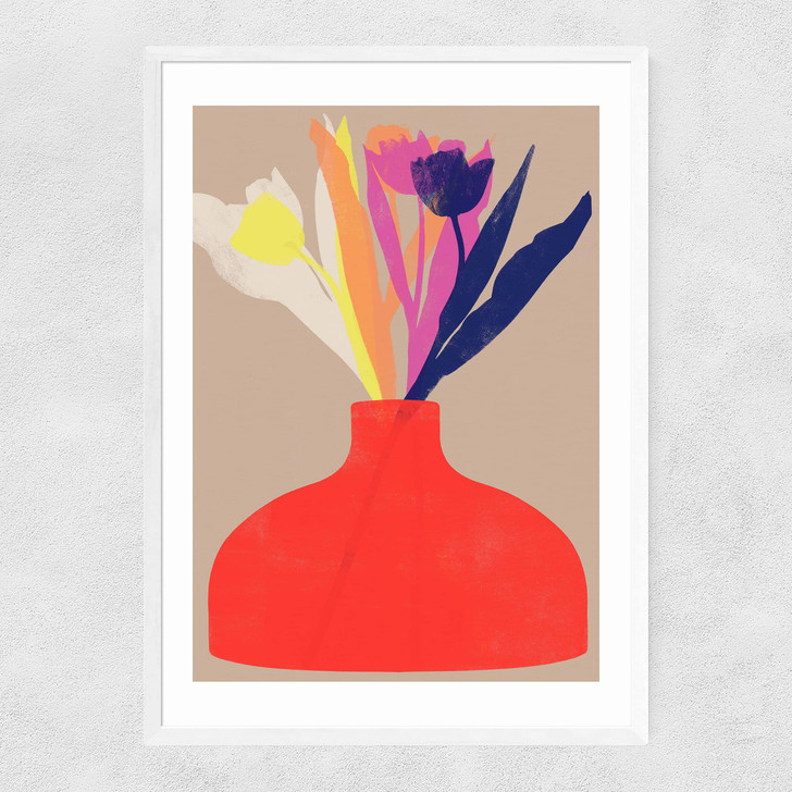 Gatherings 16 Narrow White Frame Gatherings 16 Narrow White Frame