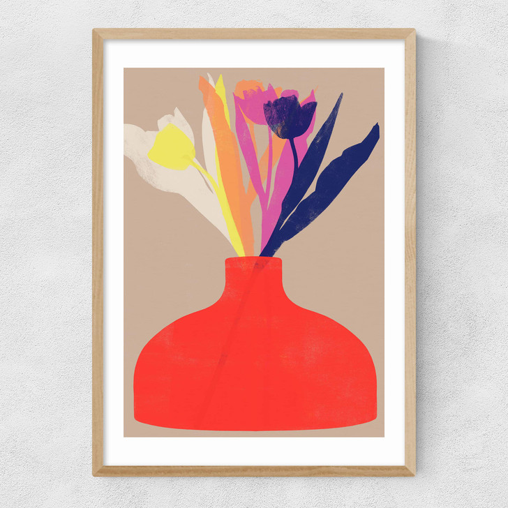 Gatherings 16 Narrow Oak Frame