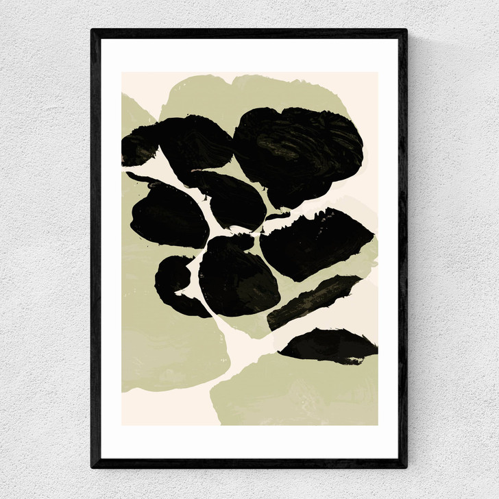 Organic X Narrow Black Frame