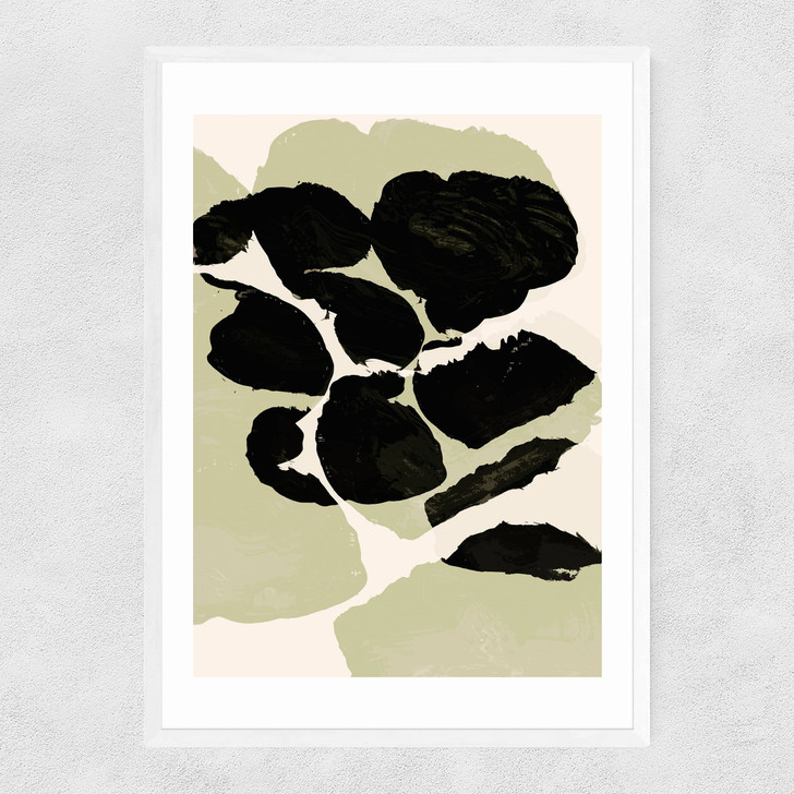 Organic X Narrow White Frame