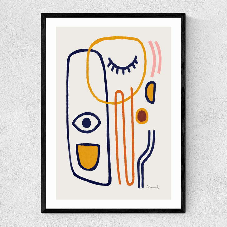 Feel Good Narrow Black Frame