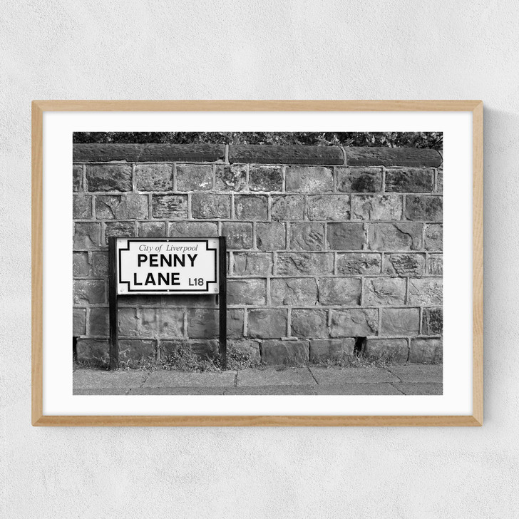 Penny Lane Narrow Oak Frame