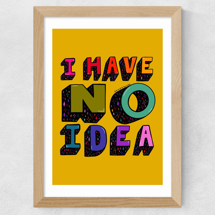 No Idea Wide Oak Frame