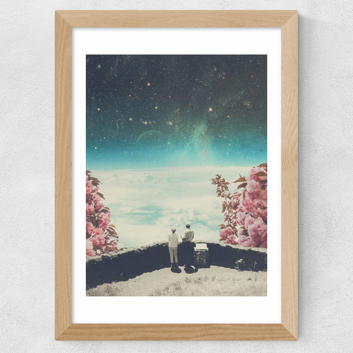 You Know We'll Meet Again Wide Oak Frame