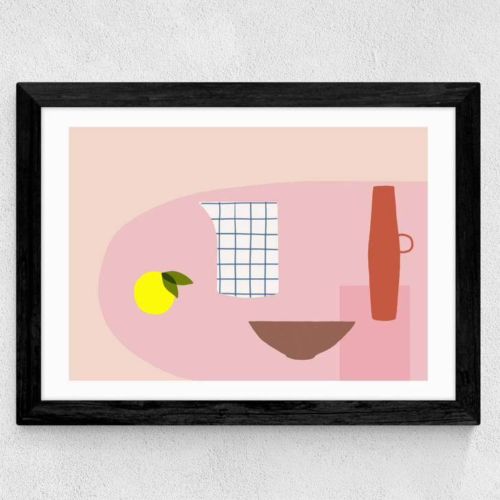 Counter I Wide Black Frame