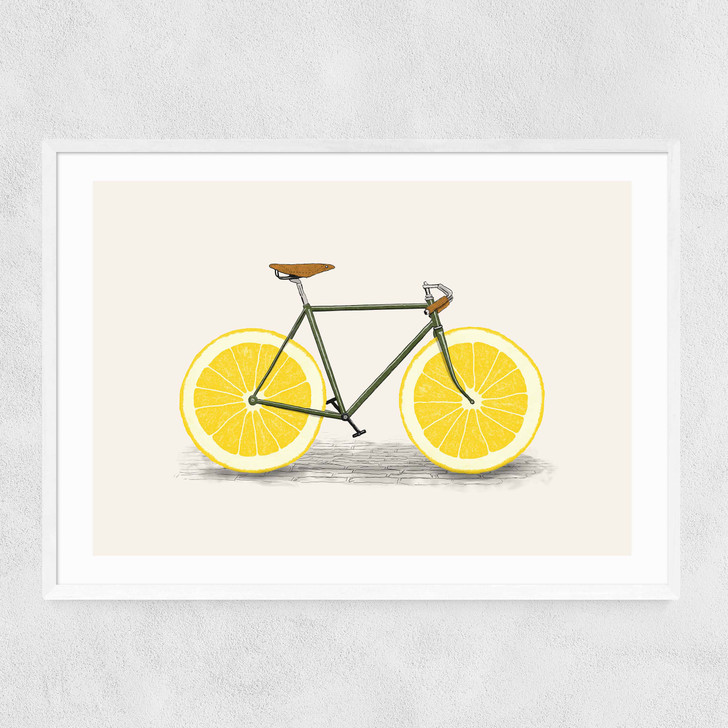 Zest Narrow White Frame