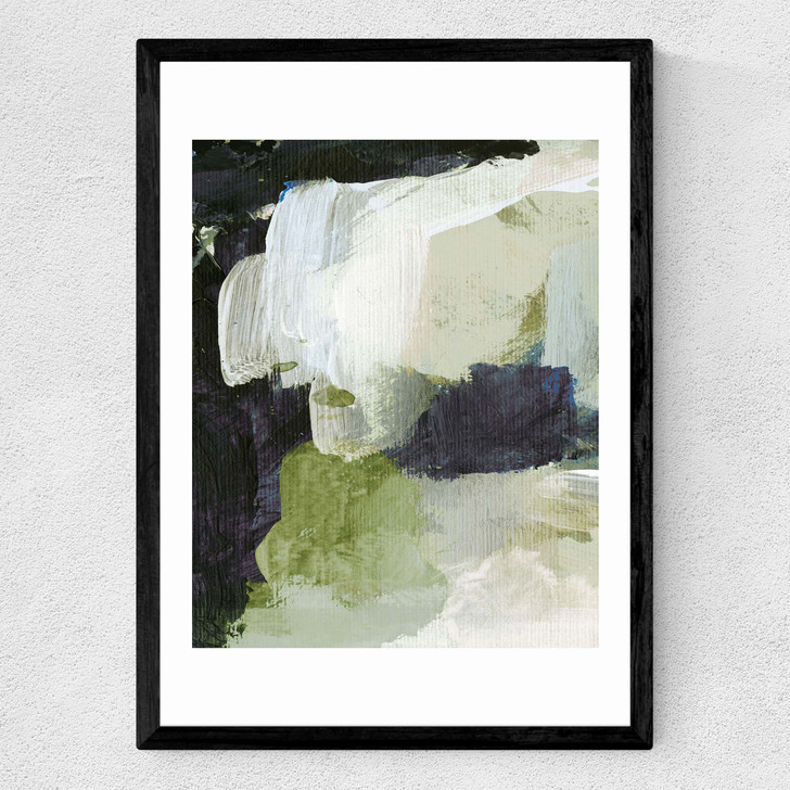 Green I Medium Black Frame Green I Medium Black Frame