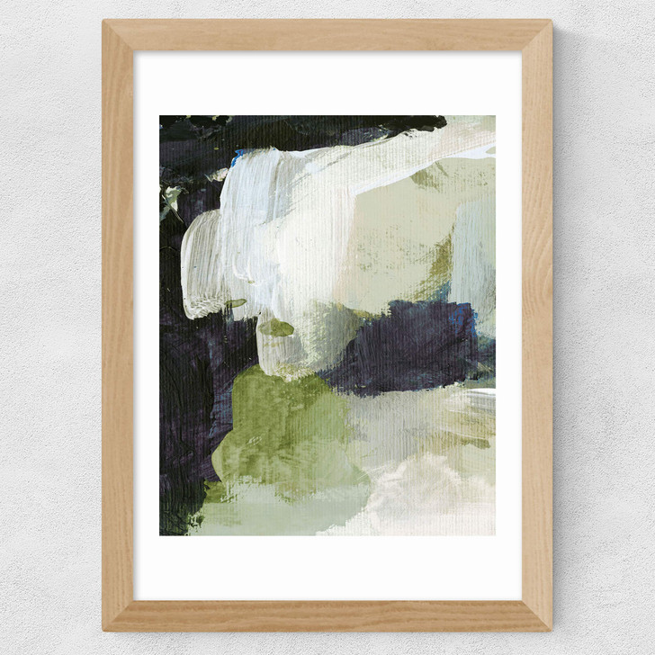 Green I Wide Oak Frame Green I Wide Oak Frame