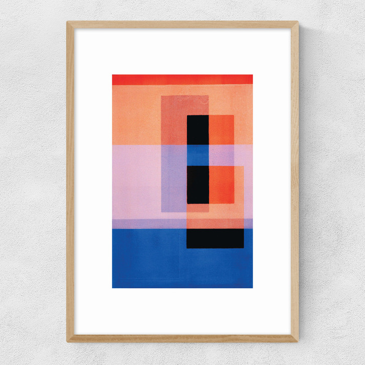 Scale A VIII Narrow Oak Frame