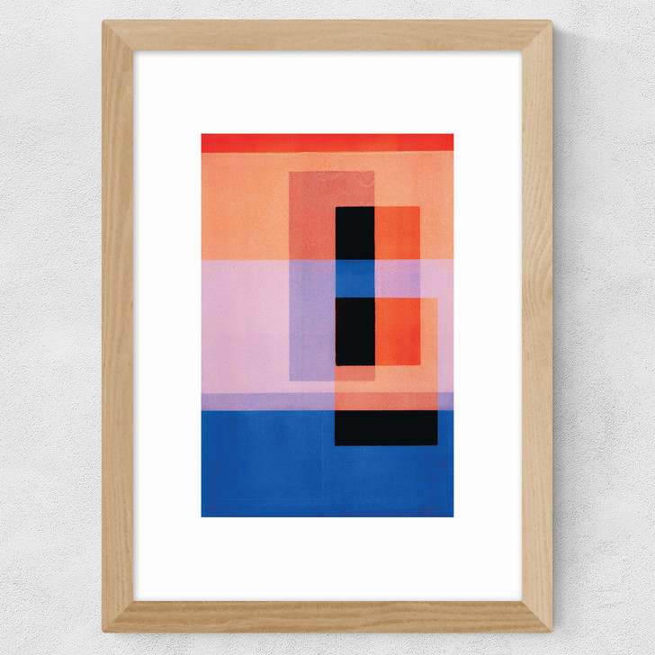 Scale A VIII Wide Oak Frame