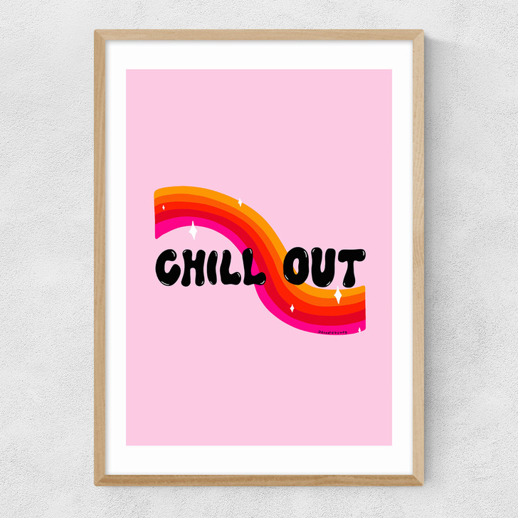 Rainbow Child Narrow Oak Frame