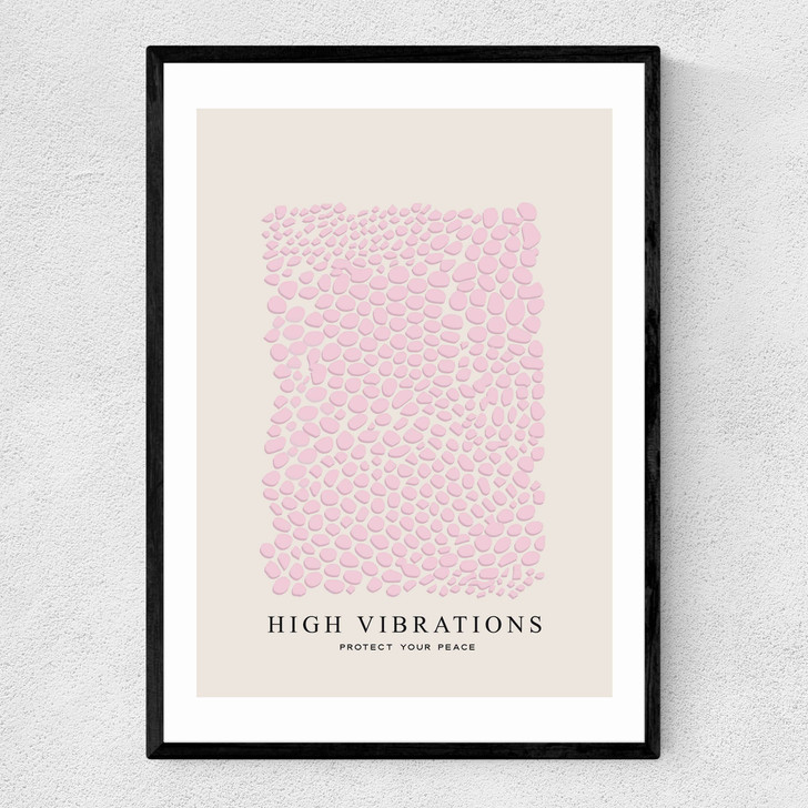 High Vibrations Narrow Black Frame High Vibrations Narrow Black Frame