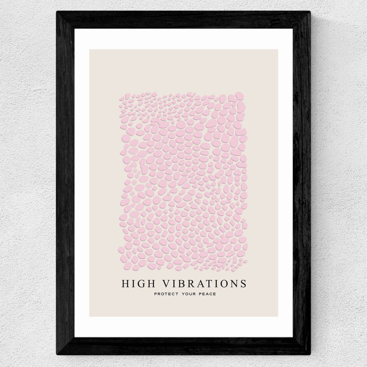 High Vibrations Wide Black Frame High Vibrations Wide Black Frame