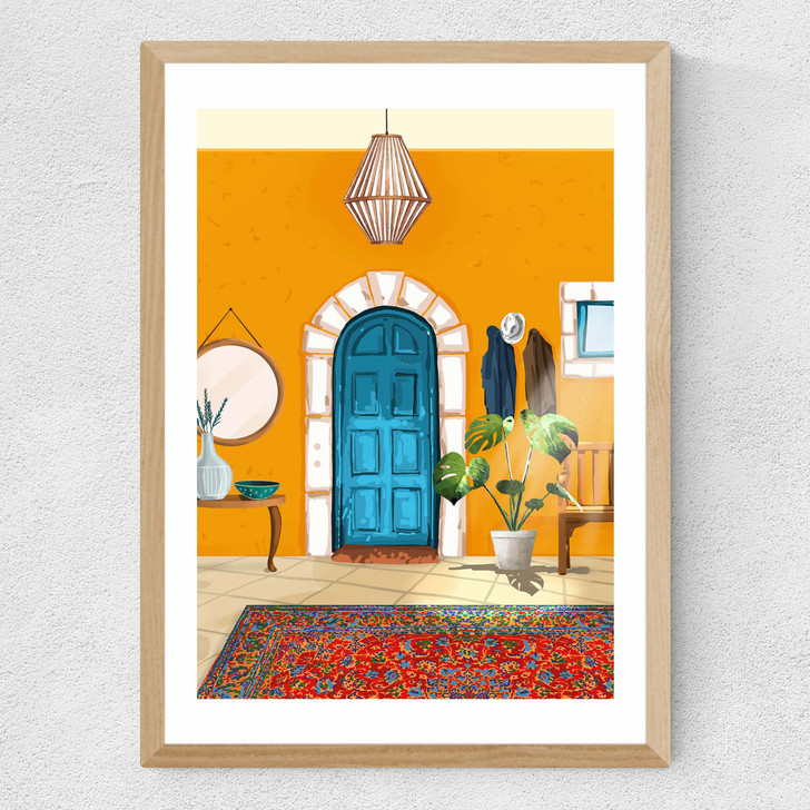 Spanish Villa Interior Medium Oak Frame Spanish Villa Interior Medium Oak Frame