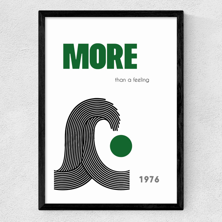More Than A Feeling Medium Black Frame More Than A Feeling Medium Black Frame